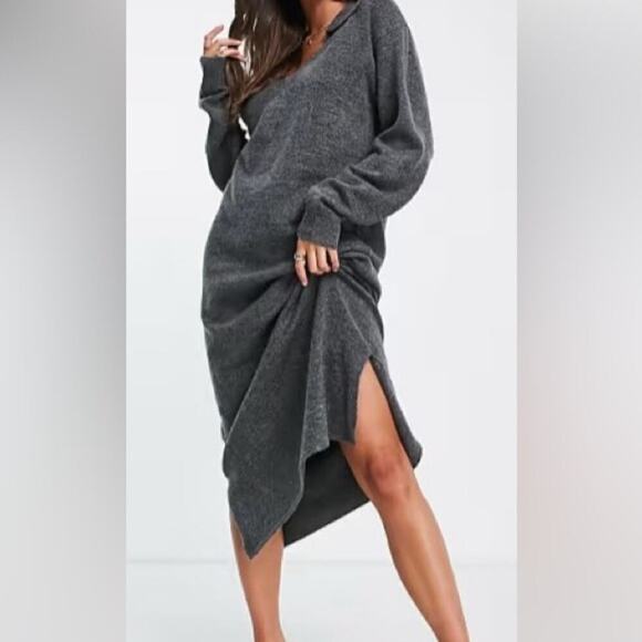 ✨ 4th + Reckless ✨ Tall Sweater Dress - Picture 2 of 12